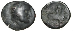 Ancient Coins - Thessaly Krannon AE 18 3rd Cent BC S-2075