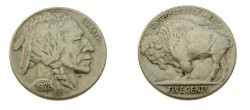 Us Coins - 1928 Buffalo Nickel