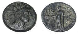 Ancient Coins - Cilicia, Celendris 1st Century BC AE21 6.31 gm