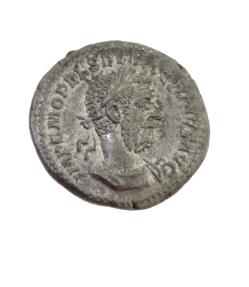 Ancient Coins - Macrinus Imperator 217-218 AD  AR Denarius