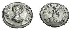 Ancient Coins - Julia Domna wife of Septimus Severus AR Denarius Venus S-1851