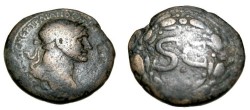 Ancient Coins - Trajan 98-112 AD Syria Antioch AE28 S-1041
