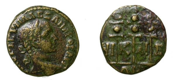 Ancient Coins - Bithynia Nicaea Severus Alexander 222-235 AD   AE 22