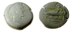 Ancient Coins - Roman Egypt Alexandria Hadrian 117-138 AD AE Drachm