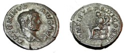 Ancient Coins - Caracalla Denarius - Concordia 198 - 217 AD