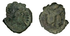 Ancient Coins - Tiberius 578-582AD AE Pentanummin Constantinople