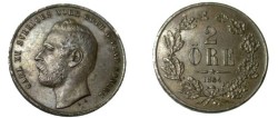 World Coins - 1864 2 Ore KM 706