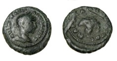 Ancient Coins - Elagabalus 218-222 AD Marcianopolis Moesia Inferior AE17