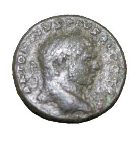 Ancient Coins - Roman Imperial Caracalla 193-211 AD  AE As 12.19 gm    Head Right Roma Std L