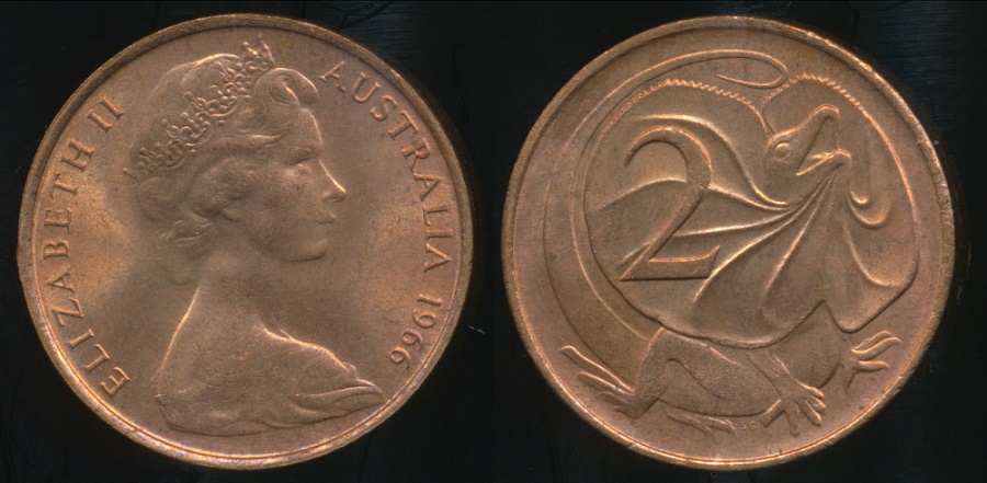 australia-1966-p-two-cents-2c-elizabeth-ii-uncirculated