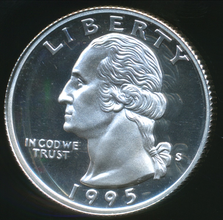 United States 1995 S Quarter Dollar Washington Silver Proof united-states-1995-s-quarter-dollar-washington-silver-proof