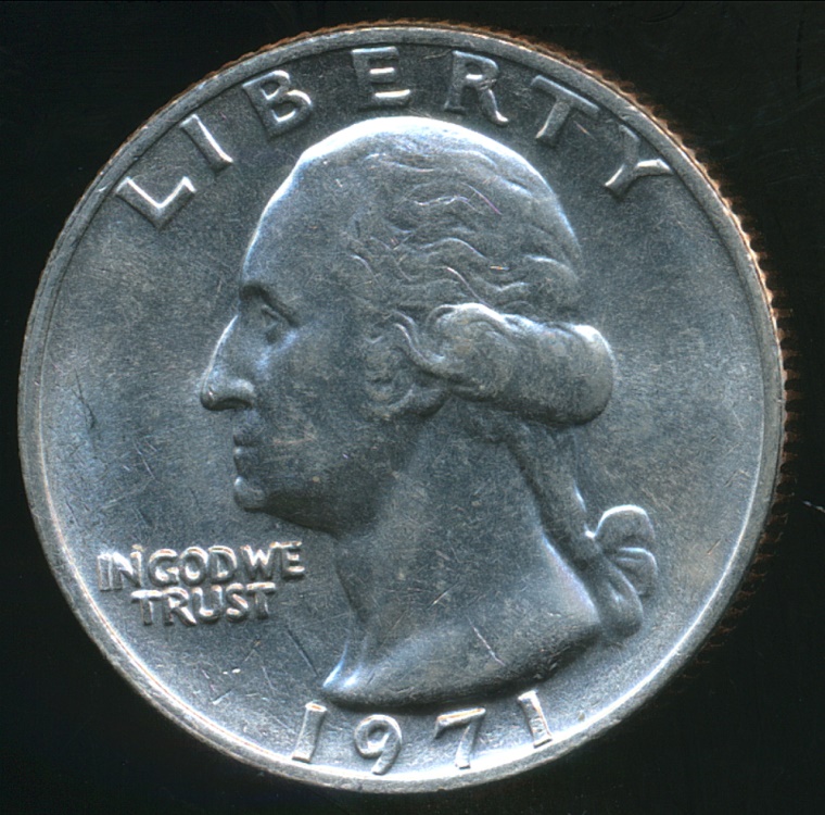 United States 1971 Quarter Dollar Washington Uncirculated united-states-1971-quarter-dollar-washington-uncirculated