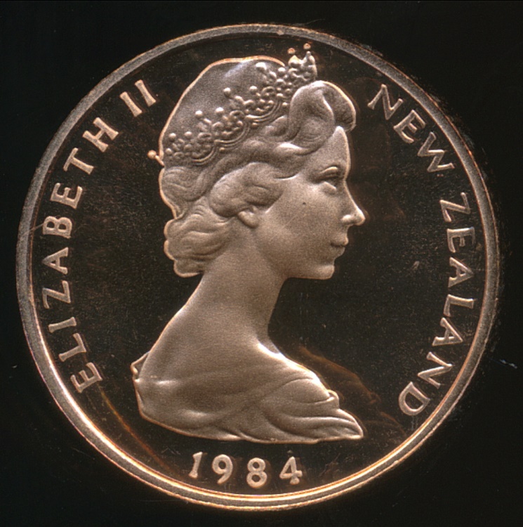 New Zealand, 1984 Two Cents, 2c, Elizabeth II - Proof ...