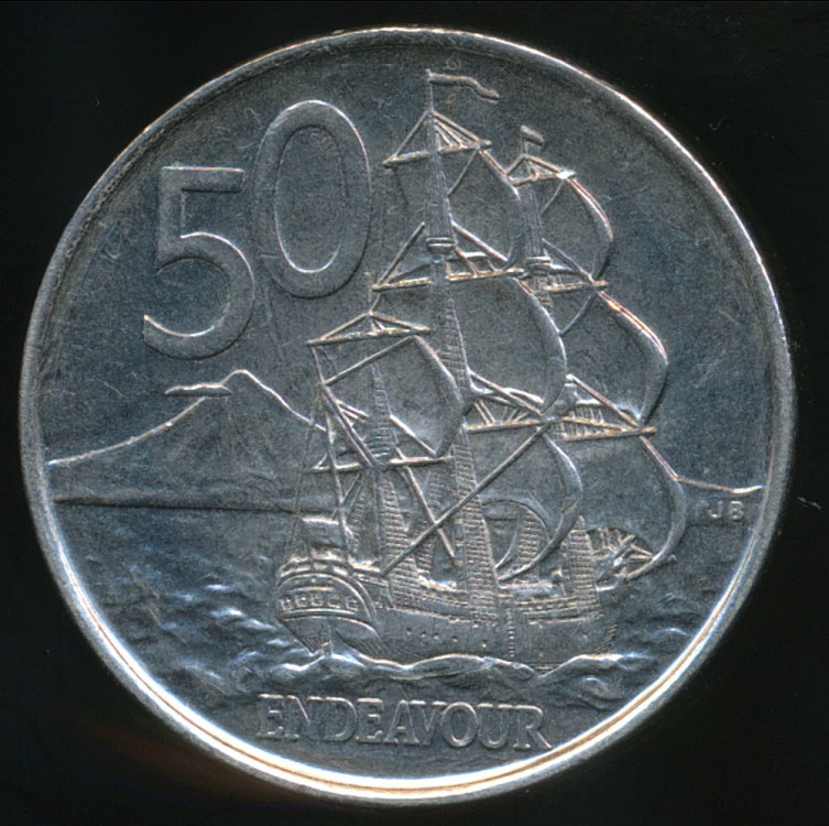 New Zealand, 2006 Fifty Cents, 50c, Elizabeth II ...
