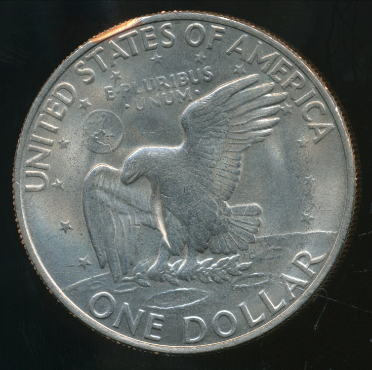 1972 eisenhower dollar value