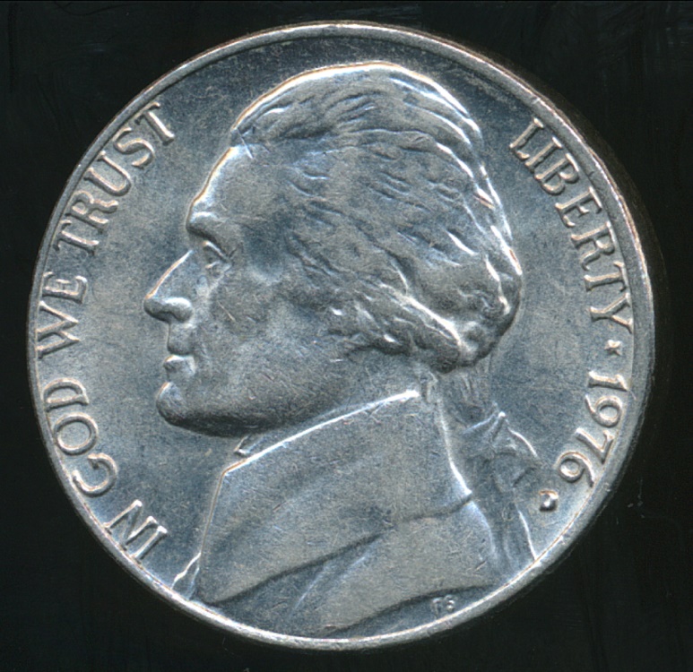 United States 1976 D 5 Cents Jefferson Nickel Uncirculated united-states-1976-d-5-cents-jefferson-nickel-uncirculated