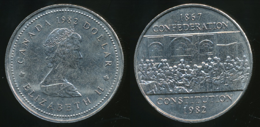 canada-confederation-1982-one-dollar-1-elizabeth-ii-constitution