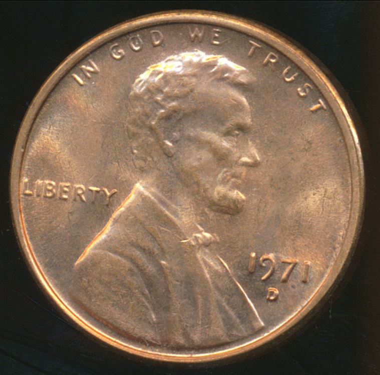 united-states-1971-d-one-cent-lincoln-memorial-uncirculated