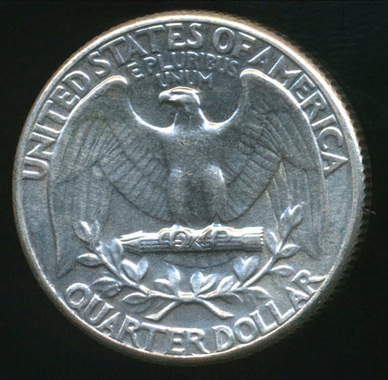 United States, 1943 Quarter Dollar, Washington (Silver) Uncirculated