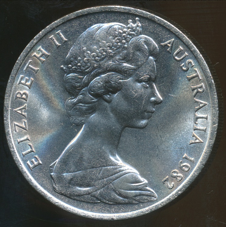 Australia 1982 20 Cents Elizabeth II Uncirculated Australian australia-1982-20-cents-elizabeth-ii-uncirculated-australian