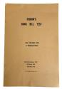 Us Coins - Perkins: Bank Bill Test, Fuld Reprint