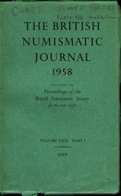 Ancient Coins - British Numismatic Journal, 1958