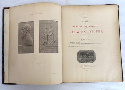 World Coins - Moyaux: Catalogue des Medailles Commemmoratives de Chemins de Fer de tous les Pays. Supplement