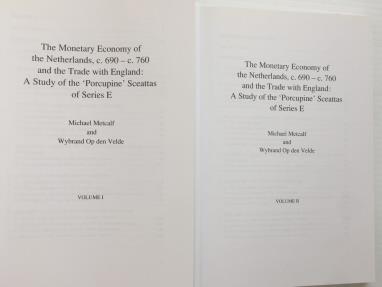 World Coins - Metcalf and Op den Velde: The Monetary Economy of the Netherlands, c. 690- c. 760 and the Trade with England: A Study of the ‘Porcupine’ Sceattas of Series E