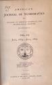 Us Coins - American Journal of Numismatics Volumes IX & X
