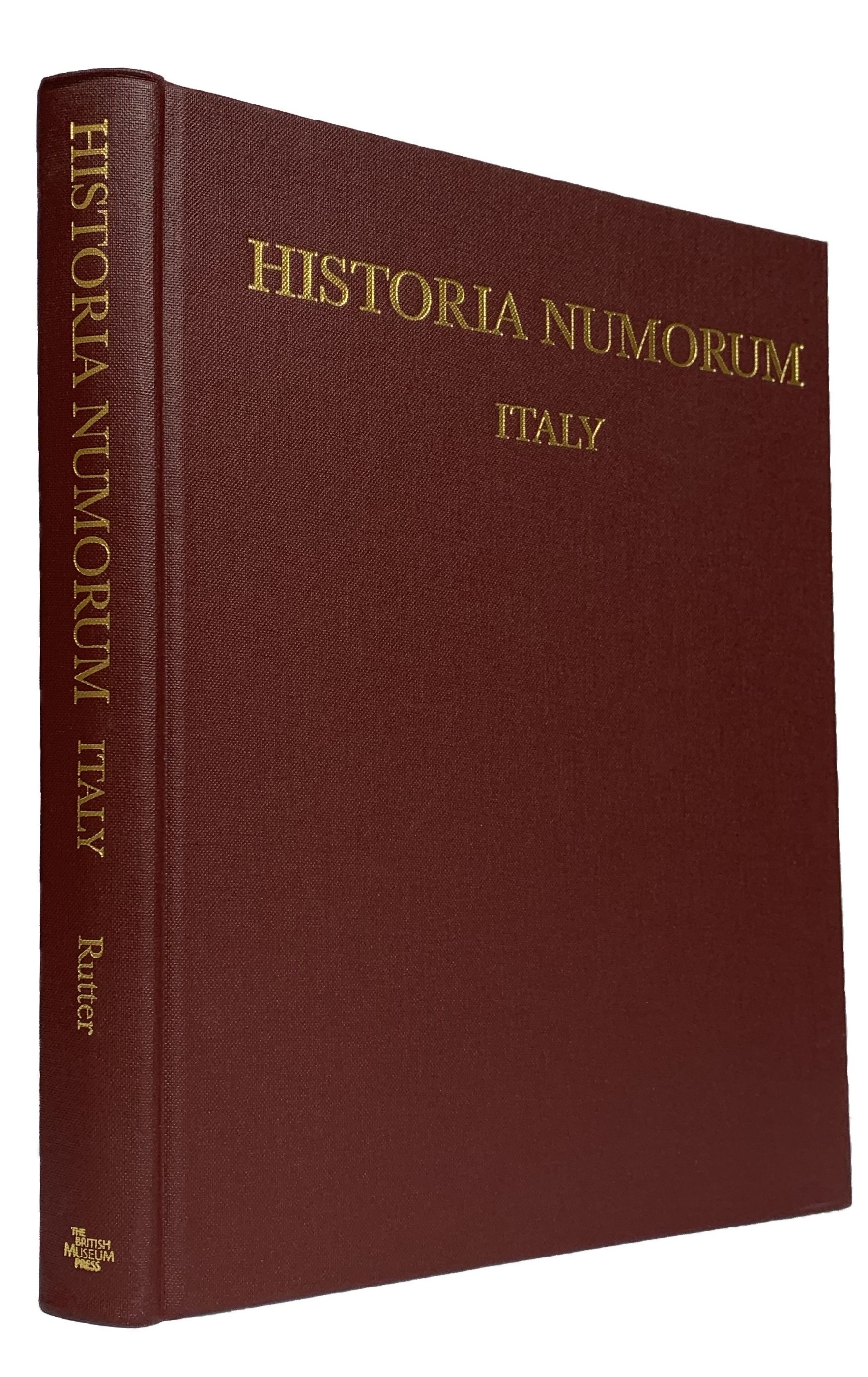 Old Rutter Book Rutter: Historia Numorum | Ancient Coin Books
