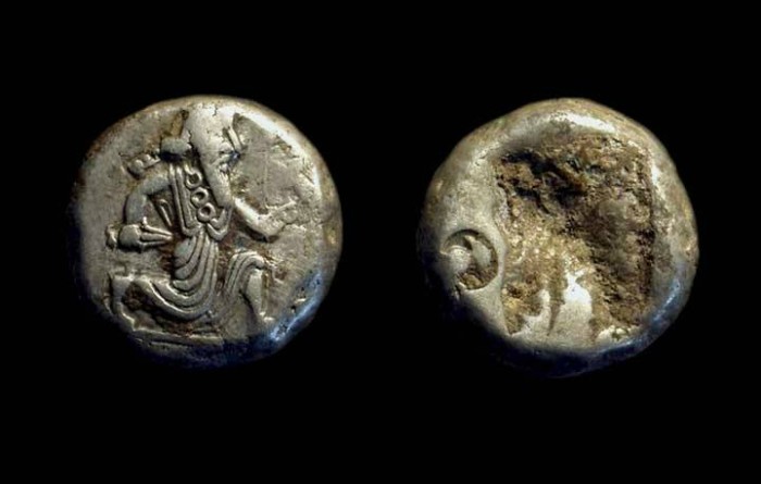 Ancient Coins - PERSIAN EMPIRE. AR Siglos (5.42g), c. 405-338 BC. 