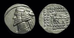 Ancient Coins - PARTHIAN KINGDOM, Phraates IV, c. 38-2 BC. AR Drachm (4.07g).