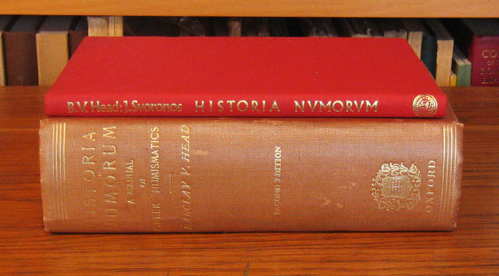 Head. Historia Numorum (1911) Original Edition. | Ancient Coin Books