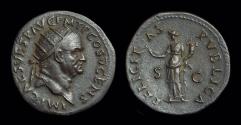 Ancient Coins - VESPASIAN, AD 69-79. Æ Dupondius (9.21g).