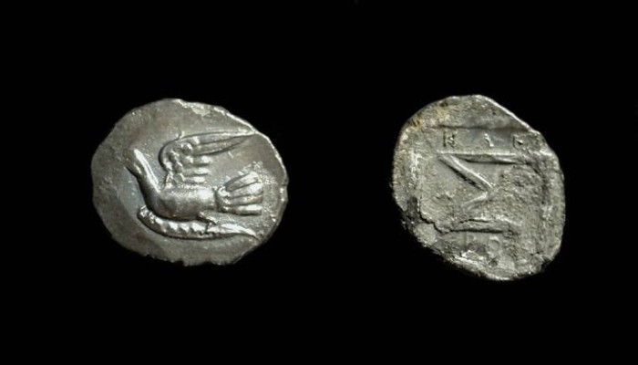 Ancient Coins - SIKYONIA, Sikyon. AR Hemidrachm (2.03g), c. 196-146 BC. 