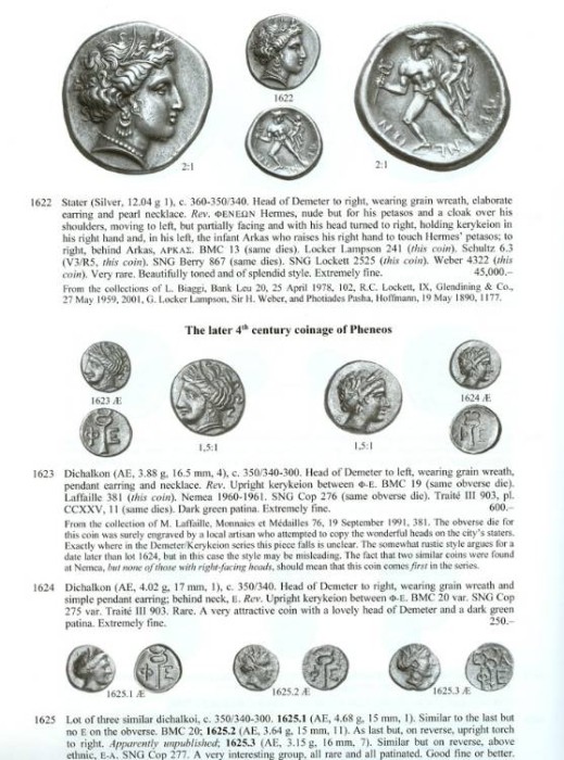 BCD. Coins of the Peloponnesos: The BCD Collection (LHS 96).