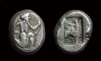 Ancient Coins - PERSIAN EMPIRE. AR Siglos (5.54g), time of Artaxerxes II-III, c. 375-340 BC.