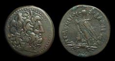 Ancient Coins - EGYPT, Ptolemy IV Philopater, 221-205 BC. Æ 30 (23.32g). 