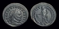Ancient Coins - Severus II as Caesar: AD 305-306. Æ Follis (9.14g).