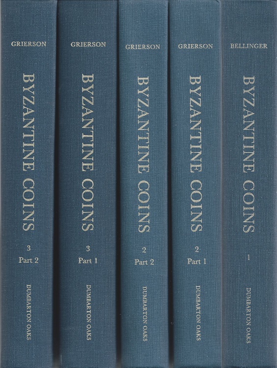 Dumbarton Oaks. Catalogue Of Byzantine Coins, Vols. I-III (AD 491-1081).