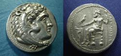 Ancient Coins - Alexander the Great AR Tetradrachm. Tarsos mint.  EF.