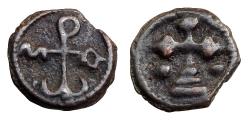 Ancient Coins - Romanus II Ae 18. Cherson