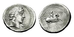 Ancient Coins - P, Crepusius Ar Denarius