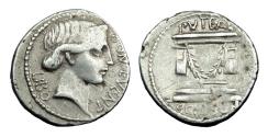 Ancient Coins - L. Scibonius Libo Ar Denarius
