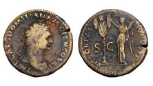 Ancient Coins - Domitian Ae Dupondius