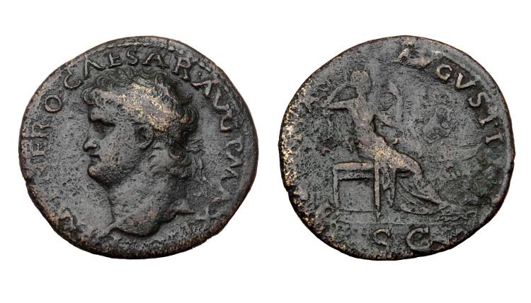 Nero Ae Dupondius | Roman Imperial Coins