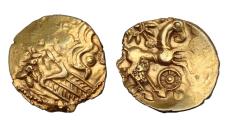 Ancient Coins - Atrebates & Regni Av Quartre Stater
