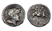 Ancient Coins - Anonymous Ar Quinarius