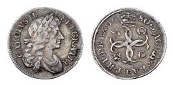 World Coins - Charles II Ar Maundy Fourpence