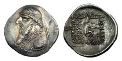 Ancient Coins - Mithradates II Ar Drachm